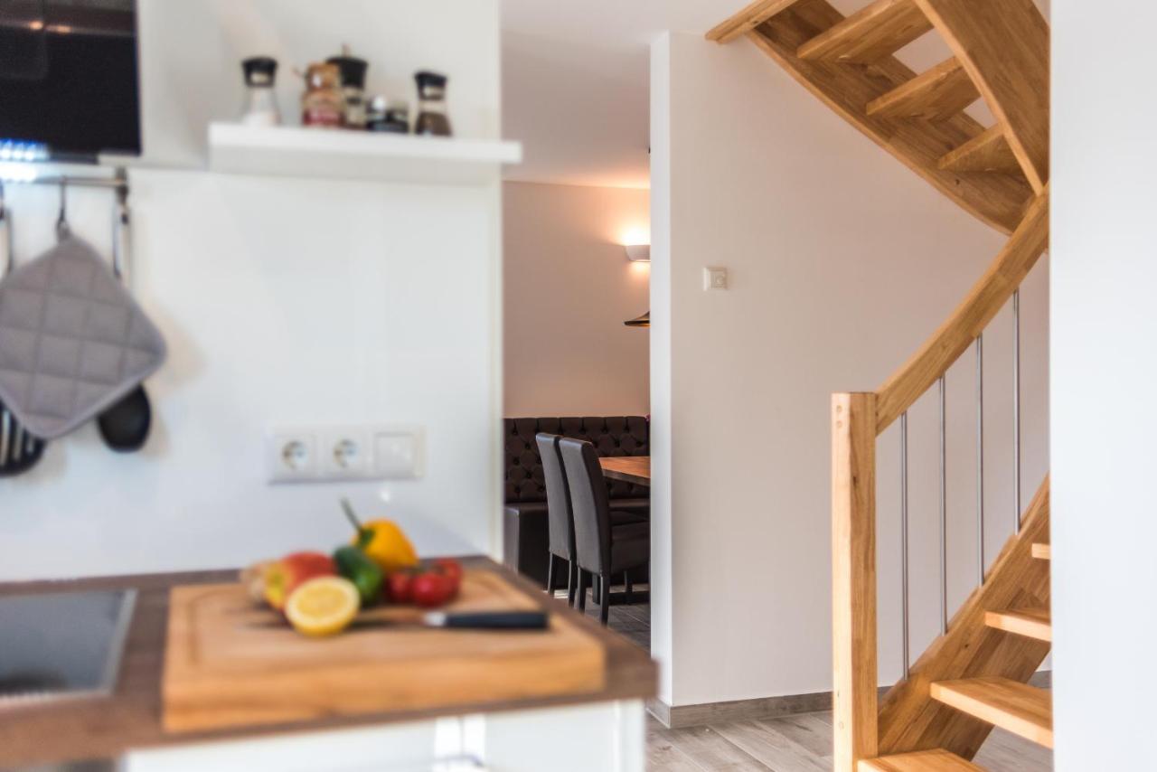 Ferienhaus-See-Sauna-Kamin-Hund Mit E-Ladestation Krakow am See Kültér fotó