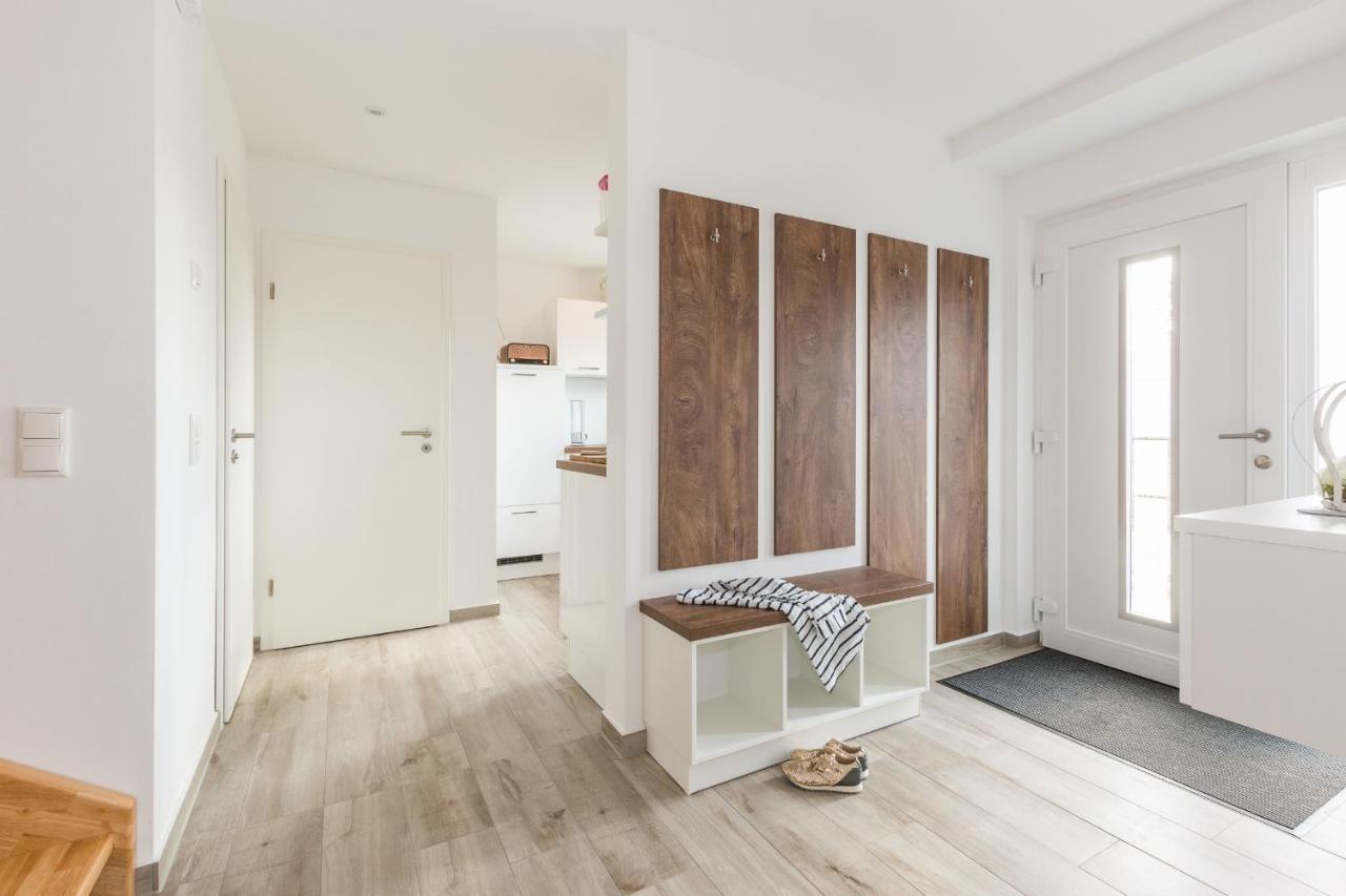 Ferienhaus-See-Sauna-Kamin-Hund Mit E-Ladestation Krakow am See Kültér fotó
