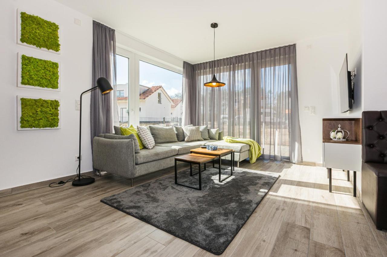 Ferienhaus-See-Sauna-Kamin-Hund Mit E-Ladestation Krakow am See Kültér fotó