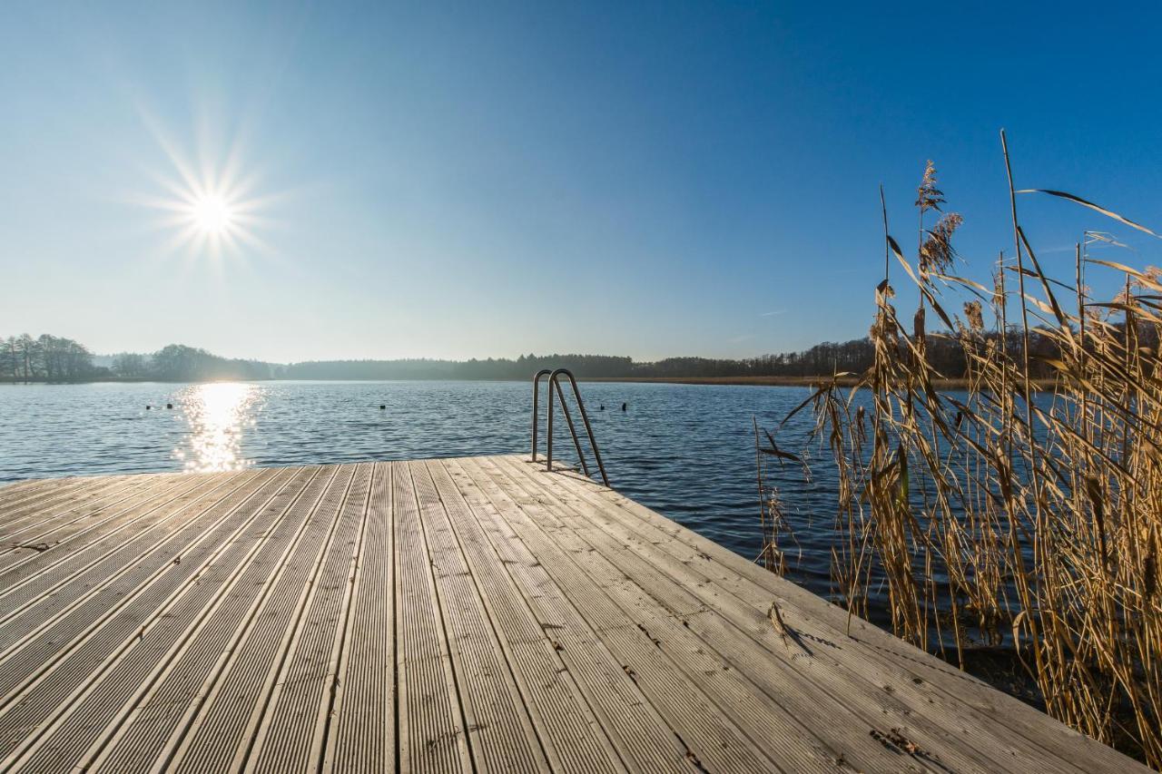 Ferienhaus-See-Sauna-Kamin-Hund Mit E-Ladestation Krakow am See Kültér fotó
